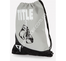 Спортивный мешок Title Boxing Gym серый 7008 купить в интернет магазине СпортЛидер