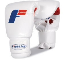 Перчатки Fighting Sports Fit Bag белые REG 2061 купить в интернет магазине СпортЛидер