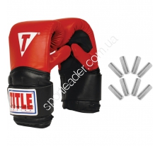Перчатки Title Classic Weighted Bag Gloves 2091 купить в интернет магазине СпортЛидер