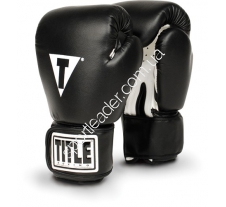 Перчатки Title FitAero черные 12 oz 2063 купить в интернет магазине СпортЛидер