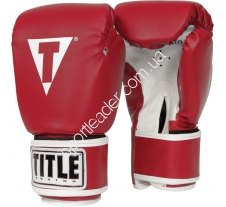 Перчатки Title FitAero красные 14 oz 2063 купить в интернет магазине СпортЛидер