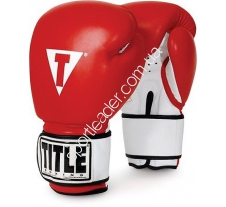 Перчатки Title Boxing Premier красные 16 oz 2086 купить в интернет магазине СпортЛидер