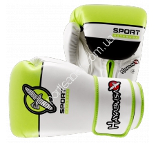 Перчатки Hayabusa Sport бело-салатовый 12 oz 2216 купить в интернет магазине СпортЛидер