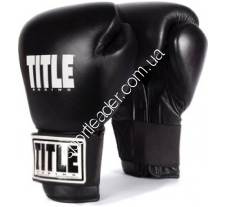 Перчатки Title Boxing Eternal черные 12 oz 2004 купить в интернет магазине СпортЛидер
