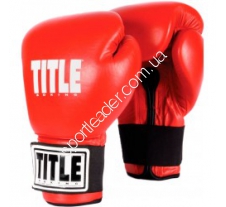 Перчатки Title Boxing Eternal красные 12 oz 2004 купить в интернет магазине СпортЛидер