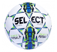 Футбольный мяч Select Futsal Attack shiny white купить в интернет магазине СпортЛидер