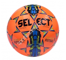 Футбольный мяч Select Futsal Attack shiny orange купить в интернет магазине СпортЛидер