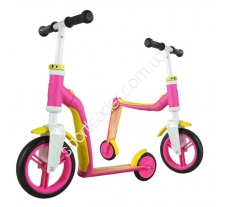 Самокат Scoot and Ride SR-216271-Pink-Yellow купить в интернет магазине СпортЛидер