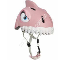 Шлем Розовая Акула Crazy Safety 110296-20 купить в интернет магазине СпортЛидер