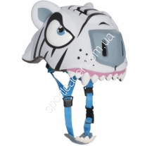 Шлем Белый Тигр Crazy Safety 110297-20 купить в интернет магазине СпортЛидер