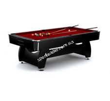 Бильярд Hop-Sport VIP Extra 9 ft black-red купить в интернет магазине СпортЛидер