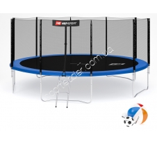 Батут Hop-Sport 16 ft blue внешняя сетка купить в интернет магазине СпортЛидер