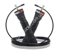 Скакалка для кроссфита ProCircle черная купить в интернет магазине СпортЛидер