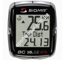 Велокомпьютер Sigma Sport BC 16.12 STS купить в интернет магазине СпортЛидер