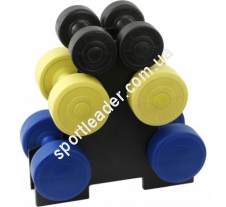 Набор гантелей в пластике HouseFit DB 0923 купить в интернет магазине СпортЛидер