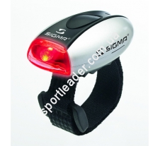 Фонарь Sigma Sport Micro Silver LED-Red купить в интернет магазине СпортЛидер