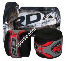 Бинты боксёрские RDX Fibra Black 4.5m купить в интернет магазине СпортЛидер